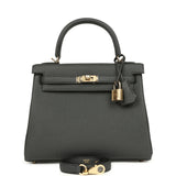 Hermes Kelly Retourne 25 Plomb Togo Permabrass Hardware - Thumbnail View 1