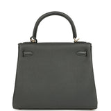 Hermes Kelly Retourne 25 Plomb Togo Permabrass Hardware - Thumbnail View 4