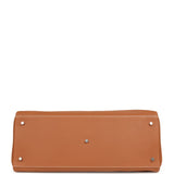 Hermes Kelly Voyage 50 Gold Clemence Palladium Hardware - Thumbnail View 6