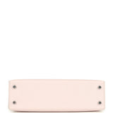 Hermes Special Order (HSS) Kelly Sellier 20 Mauve Pale and Craie Epsom Palladium Hardware