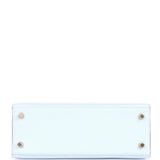 Hermes Kelly Sellier 25 Bleu Brume Epsom Gold Hardware - Thumbnail View 6