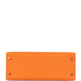 Hermes Kelly Sellier 28 Orange Epsom Gold Hardware