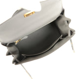 Hermes Kelly Retourne 25 Etain Togo Gold Hardware