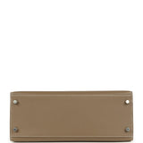 Hermes Kelly Sellier 28 Etoupe Epsom Palladium Hardware