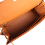 Hermes Kelly Sellier 28 Gold Epsom Palladium Hardware - Thumbnail View 8