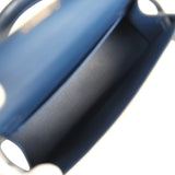 Hermes Kelly Sellier 20 Bleu Abysse Box Permabrass Hardware