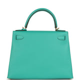 Hermes Kelly Sellier 28 Vert Jade Epsom Gold Hardware