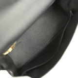 Hermes Kelly Retourne 32 Black Togo Gold Hardware