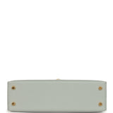 Hermes Kelly Sellier 20 Bleu Glacier Epsom Gold Hardware - Thumbnail View 6