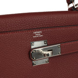Hermes Kelly Retourne 28 Rouge H Togo Palladium Hardware