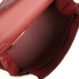 Hermes Kelly Retourne 28 Rouge H Togo Palladium Hardware