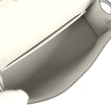 Hermes Kelly Sellier 20 Argent Chevre Chamkilight Palladium Hardware - Thumbnail View 8