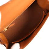 Hermes Kelly Sellier 25 Gold Madame and Miel Shiny Niloticus Crocodile Touch Gold Hardware - Thumbnail View 8