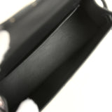 Hermes Kelly Sellier 20 Clouté Black Box Palladium Hardware