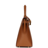 Hermes Kelly Sellier 28 Gold Epsom Gold Hardware - Thumbnail View 4