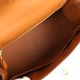 Hermes Kelly Sellier 28 Gold Epsom Gold Hardware