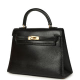 Vintage Micro Kelly Sellier 15 Black Box Gold Hardware