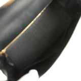 Pre-owned Hermes Kelly Sellier 28 Black Epsom Gold Hardware