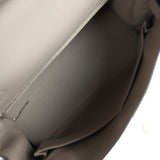 Pre-owned Hermes Kelly Retourne 28 Gris Asphalt Togo Palladium Hardware - Thumbnail View 8