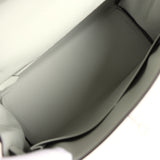 Hermes Kelly Retourne 28 Gris Neve Clemence Palladium Hardware