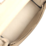 Pre-owned Hermes Kelly Retourne 32 Gris Tourterelle Togo Palladium Hardware