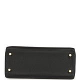 Hermes Kelly Retourne 25 Black Togo Gold Hardware - Thumbnail View 6