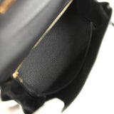 Hermes Kelly Retourne 25 Black Togo Gold Hardware - Thumbnail View 8