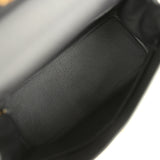 Hermes Kelly Retourne 28 Black Togo Brushed Gold Hardware - Thumbnail View 8
