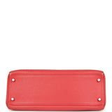 Pre-owned Hermes Kelly Retourne 32 Bougainvillea Clemence Gold Hardware