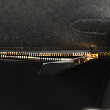Pre-owned Hermes Kelly Sellier 28 Black Epsom Gold Hardware - Thumbnail View 9
