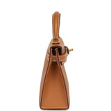 Hermes Kelly Sellier 20 Gold Epsom Gold Hardware - Thumbnail View 3