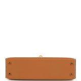 Hermes Kelly Sellier 20 Gold Epsom Gold Hardware - Thumbnail View 6