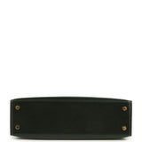 Hermes Kelly Sellier 20 Vert Fonce Box Gold Hardware