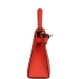 Hermes Kelly Sellier  20 Capucine Epsom Palladium Hardware