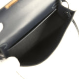 Hermes Kelly Sellier 20 Bleu Nuit Matte Alligator Gold Hardware