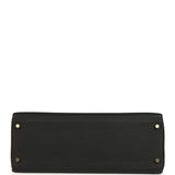 Pre-owned Hermes Kelly Retourne 35 Black Togo Gold Hardware - Thumbnail View 6