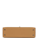 Hermes Kelly Sellier 20 Biscuit Epsom Palladium Hardware