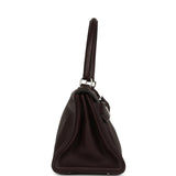 Vintage Hermes Shoulder Kelly 42 JPG Prune Clemence Palladium Hardware - Thumbnail View 3