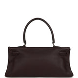 Vintage Hermes Shoulder Kelly 42 JPG Prune Clemence Palladium Hardware - Thumbnail View 4