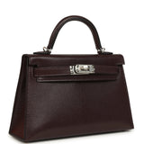 Hermes Kelly Sellier 20 Rouge Sellier Chevre Chamkila Palladium Hardware
