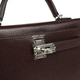 Hermes Kelly Sellier 20 Rouge Sellier Chevre Chamkila Palladium Hardware