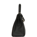 Hermes Special Order (HSS) Kelly Retourne 25 Black Verso Togo Brushed Palladium Hardware - Thumbnail View 3