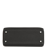 Hermes Special Order (HSS) Kelly Retourne 25 Black Verso Togo Brushed Palladium Hardware - Thumbnail View 6