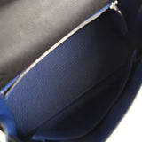 Hermes Special Order (HSS) Kelly Retourne 25 Black Verso Togo Brushed Palladium Hardware - Thumbnail View 8