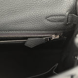 Hermes Kelly Retourne 25 Black Togo Palladium Hardware - Thumbnail View 9