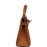 Pre-owned Hermes Kelly Sellier 20 Gold Epsom Gold Hardware - Thumbnail View 3