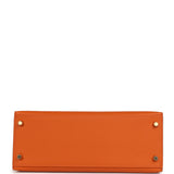 Hermes Kelly Sellier 28 Orange Epsom Gold Hardware - Thumbnail View 6