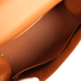 Hermes Kelly Sellier 28 Gold Madame and Miel Shiny Niloticus Crocodile Touch Gold Hardware