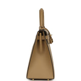 Hermes Kelly Sellier 28 Poussiere Epsom Permabrass Hardware