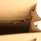 Hermes Kelly Sellier 28 Poussiere Epsom Permabrass Hardware